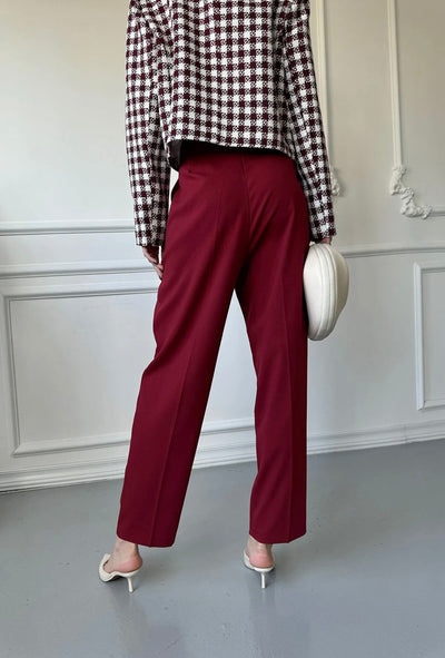 STEFANIE | VIELSEITIGE KLASSISCHE SLIM-FIT-ANZUGHOSE