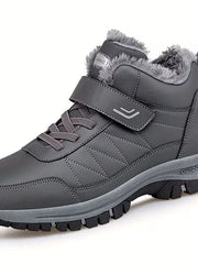 Isolierter Outdoor-Knöchelstiefel - Claire – Grau