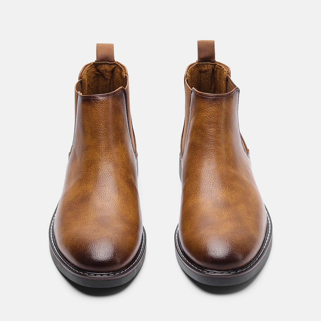Klassische chelsea-stiefel für herren