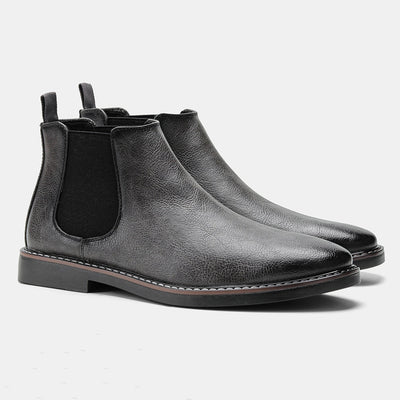 Klassische chelsea-stiefel für herren