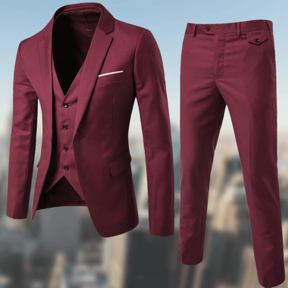 Adrianus |  Eleganter zeitloser Schnitt Herren Anzug