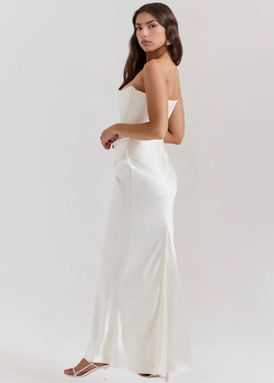 JULIET | Trägerloses Maxikleid