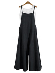 Jumpsuit Damen | Latzhose & Lässig – Schwarz