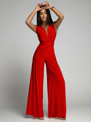 Jumpsuit für Damen | Elegant & Festlich – Rot