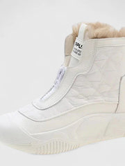 Luisa | Robuste Und Wasserdichte Orthopädische Damen-Winterstiefel – Weiß