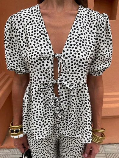 Zweiteiliges Sommer-Outfit für Damen