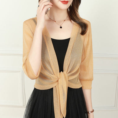 Floris - elegante offene damenbluse