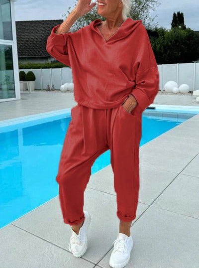 RICHELLE | KAPUZENPULLOVER-SET MIT JOGGINGHOSE