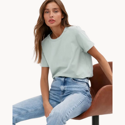 Collet – luxuriöser weicher stretch – damen – t-shirt