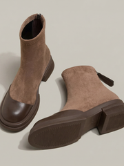 Sophie | Damen Stiefeletten modern stilvoll elegant – Braun