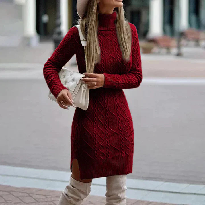 Fara – passform und tragekomfort eines winterkleides für damen