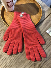 Isolde | Damenhandschuhe mit Touchscreen – Rot