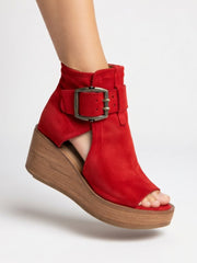 ORÉLISSE™ | OFFENE STIEFELETTEN – Rot