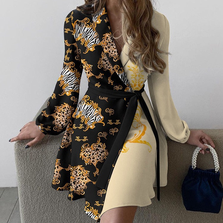 Premium Asymmetrisches Mini‑Kleid – Cocktail – Stretch Abenddress