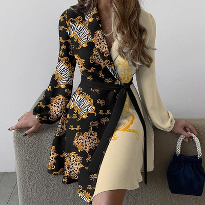 Premium Asymmetrisches Mini‑Kleid – Cocktail – Stretch Abenddress
