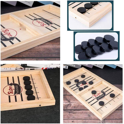 2-in-1 Tischfußball & Sjoelspaß – GameMaster