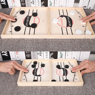 2-in-1 Tischfußball & Sjoelspaß – GameMaster