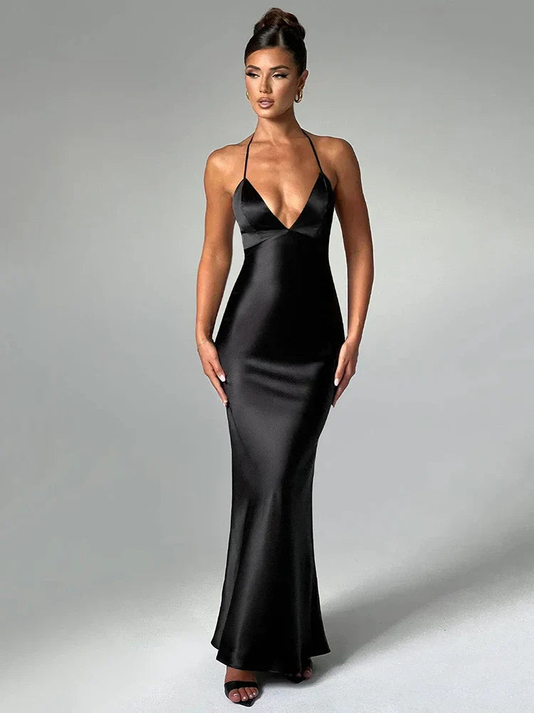 Laura | Rückenfreies Nachtkleid