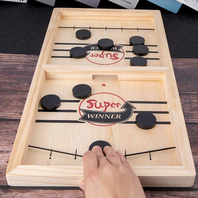 2-in-1 Tischfußball & Sjoelspaß – GameMaster