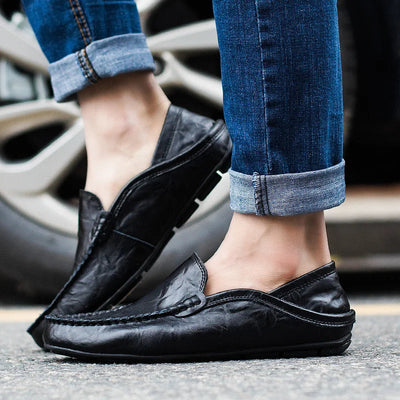 Herrenschuhe aus echtem italienischem leder