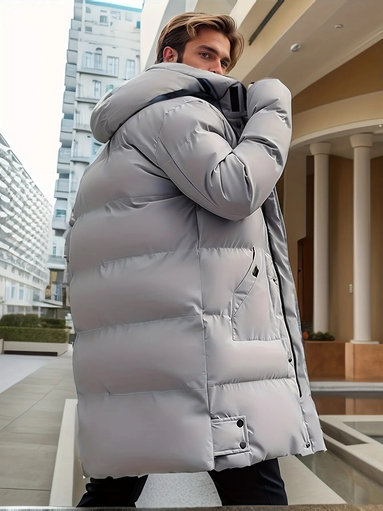 Alaric | Wasserdichte warme Winterjacke für Männer