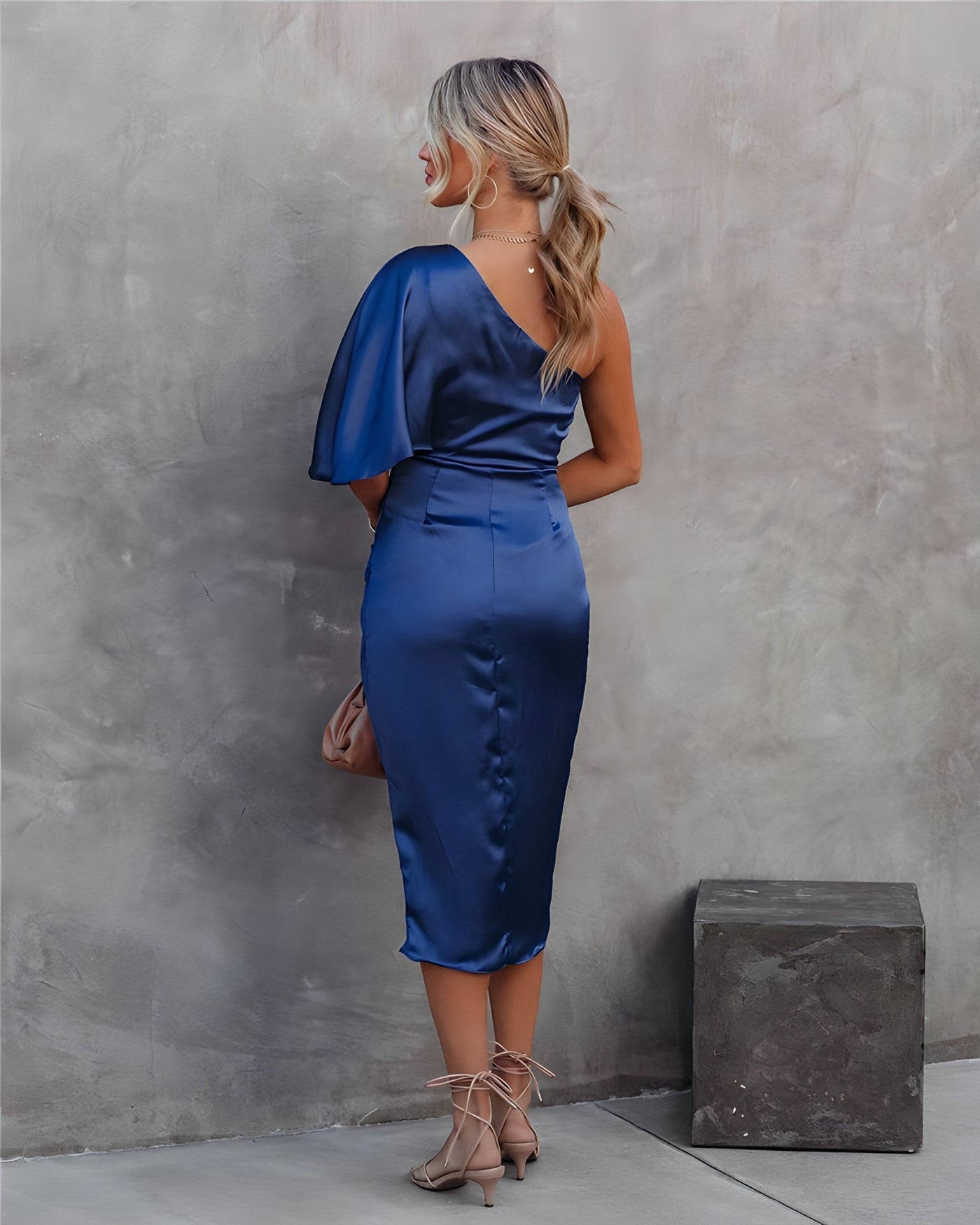 Allegra - Elegantes Seiden-Party-Kleid