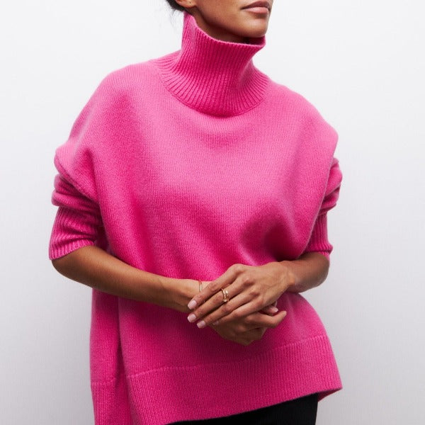 Agata Rollkragenpullover – Wärme und Stil für kalte Tage