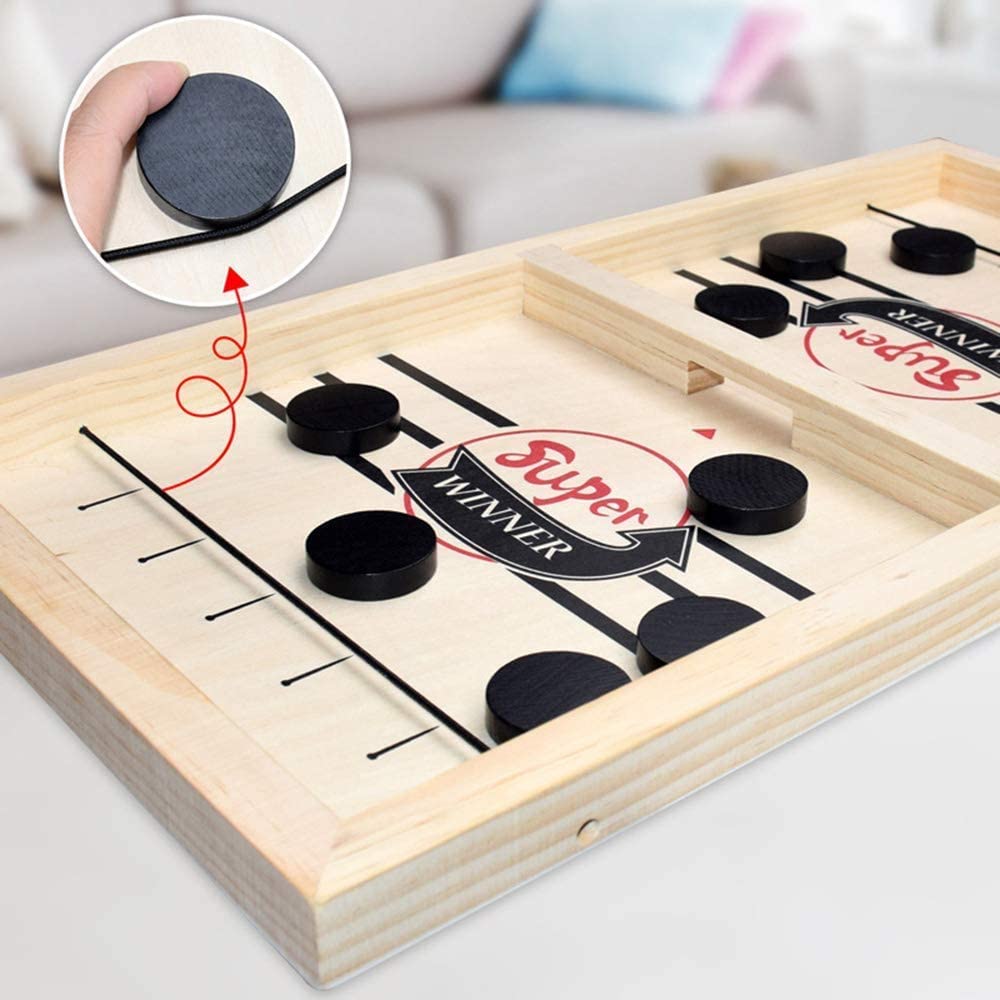 2-in-1 Tischfußball & Sjoelspaß – GameMaster