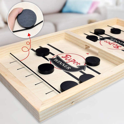2-in-1 Tischfußball & Sjoelspaß – GameMaster