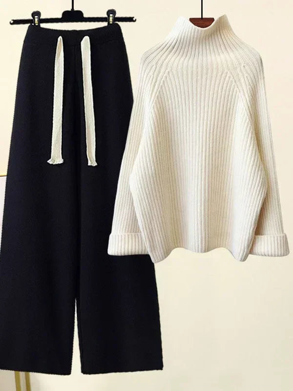 Winterstrickset – wärme und Stil in einem eleganten outfit