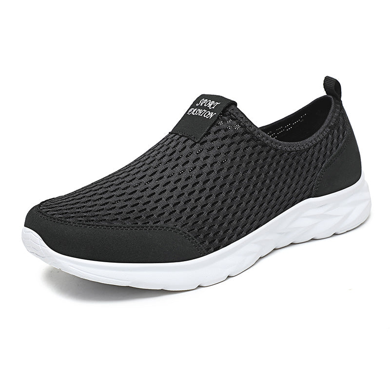 Atmungsaktive und robuste outdoor-schuhe für herren
