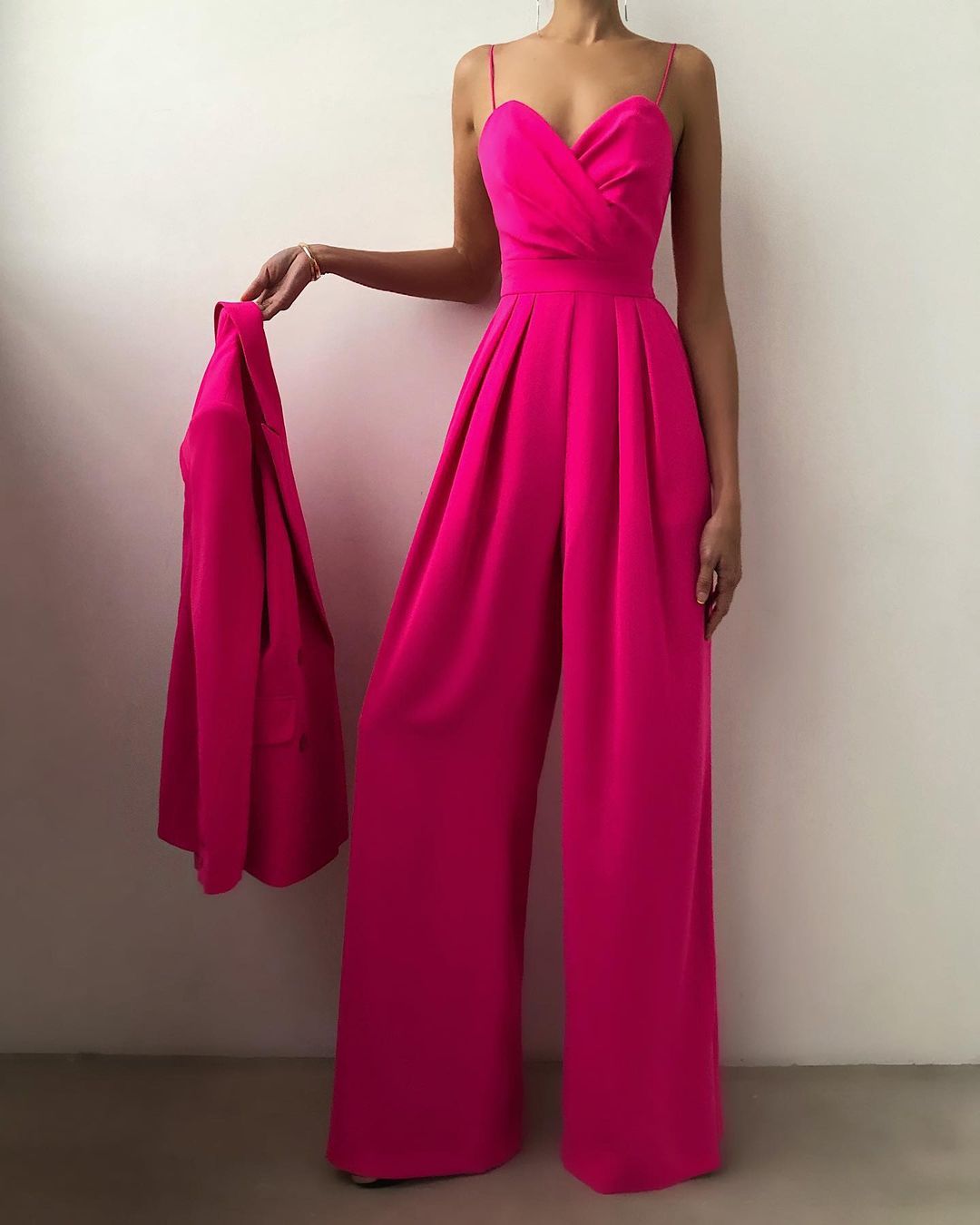 Eleganter Jumpsuit mit Spaghettiträgern für Damen