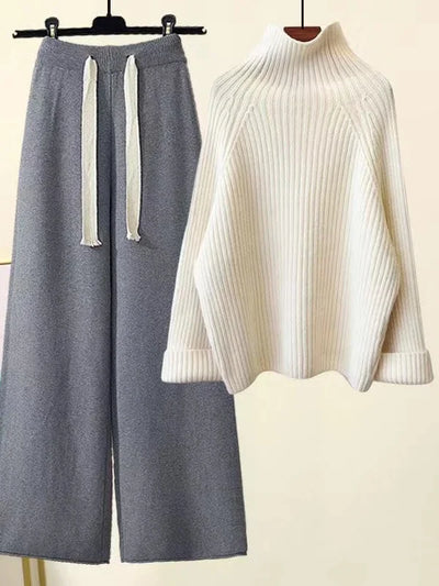 Winterstrickset – wärme und Stil in einem eleganten outfit