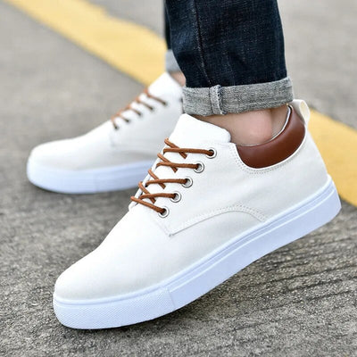 Leichte canvas-sportschuhe für herren