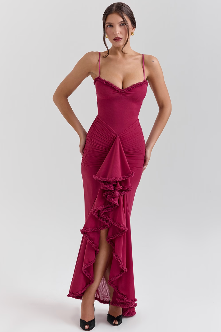 Ruby | Charmantes Kleid mit Rüschen