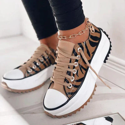 Iduna – stylische plateau-sneaker für damen