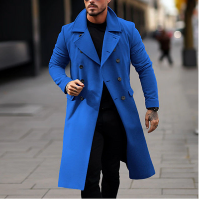 Alan - Stilvolle lange Herrenjacke