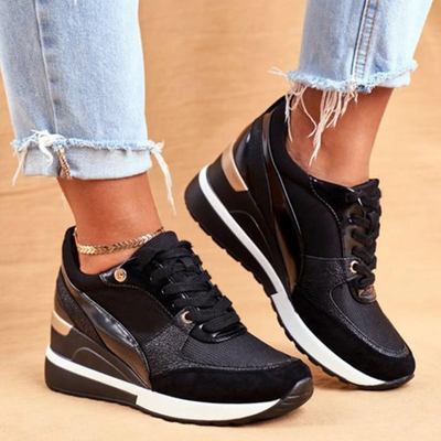 Stylische kunstleder-stiefeletten für damen