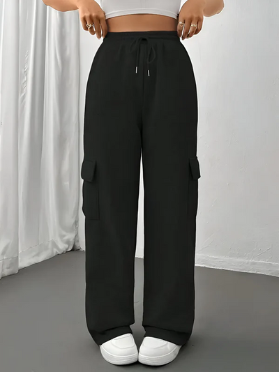 Zora | bequeme und modische jogginghose mit pattentaschen