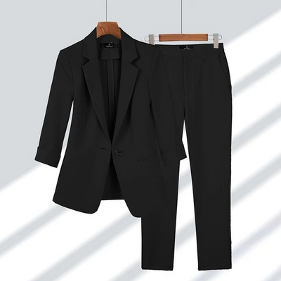 Rosangela - elegantes, vielseitiges set aus blazer und hose für damen