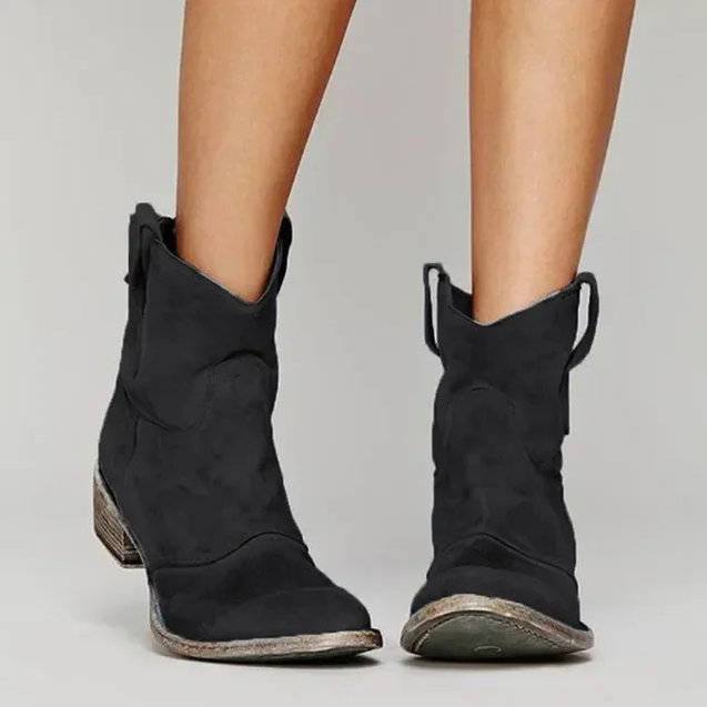 Vintage-cowboy-stiefeletten für damen