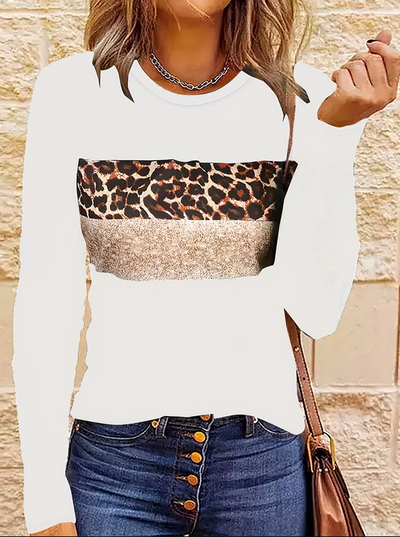Emmi | das schicke langarmshirt mit leopardenprint