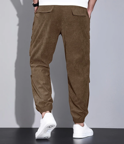 Kaffeefarbene cordhose - Leo
