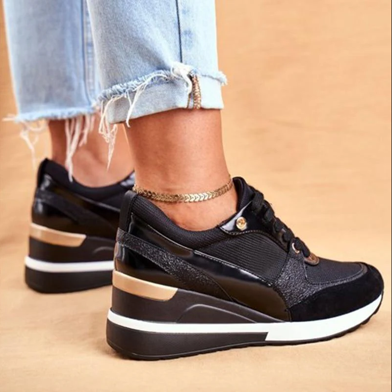Stylische kunstleder-stiefeletten für damen