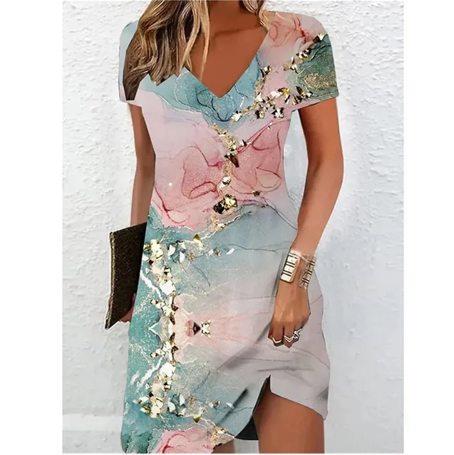 Bianca – beiges glitzer-cocktailkleid