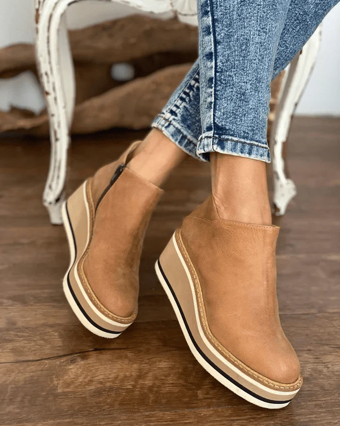 Keilstiefeletten für damen