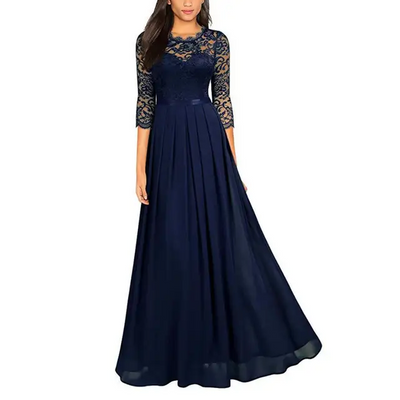 Helena – rubinrotes elegantes abendkleid