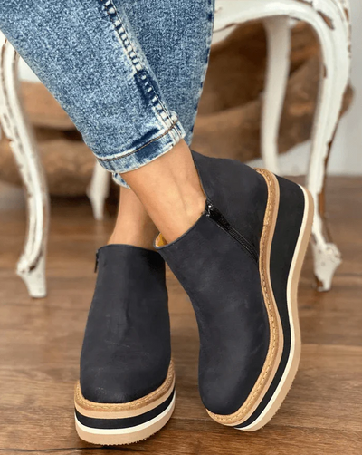 Keilstiefeletten für damen
