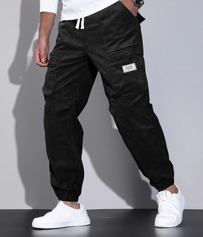 Kaffeefarbene cordhose - Leo