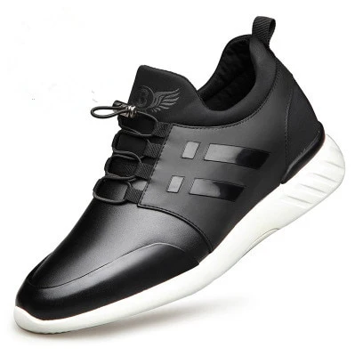 Bequemer orthopädischer premium-herrenschuh aus leder